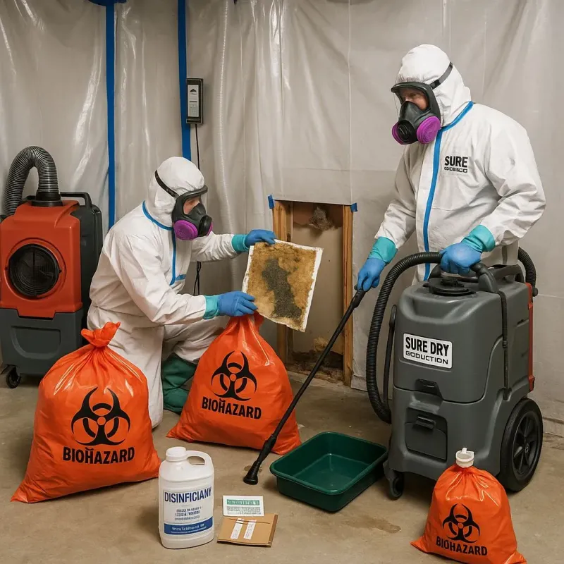 Contaminated Water Handling Protocols process in Clinton, WI