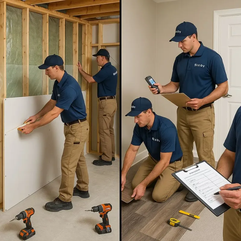 Repairs and Reconstruction process in Clinton, WI
