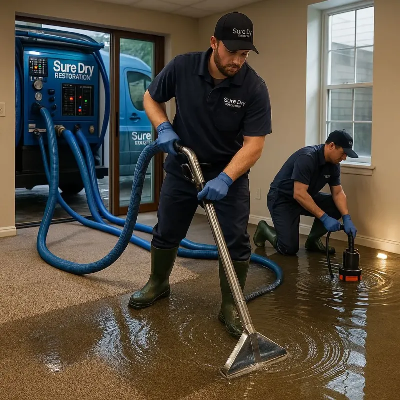 Water Extraction and Removal process in Clinton, WI